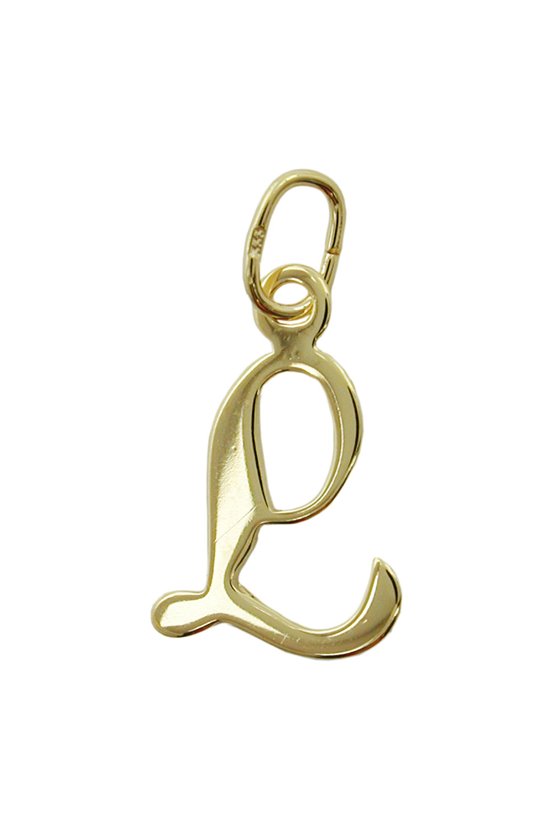 PENDANT LETTER L 8K GOLD