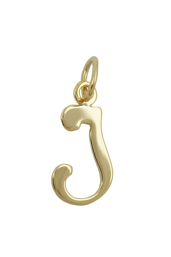 PENDANT LETTER I 8K GOLD