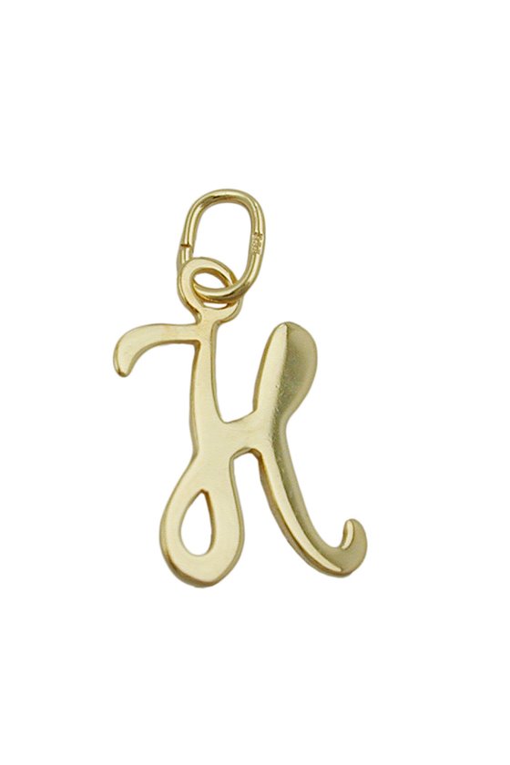 PENDANT LETTER H 8K GOLD
