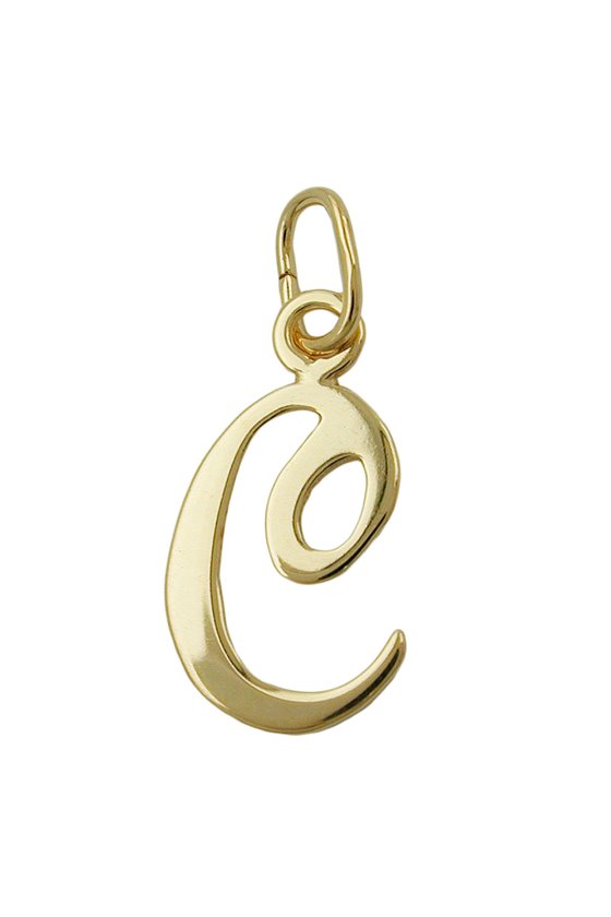 PENDANT LETTER C 8K GOLD