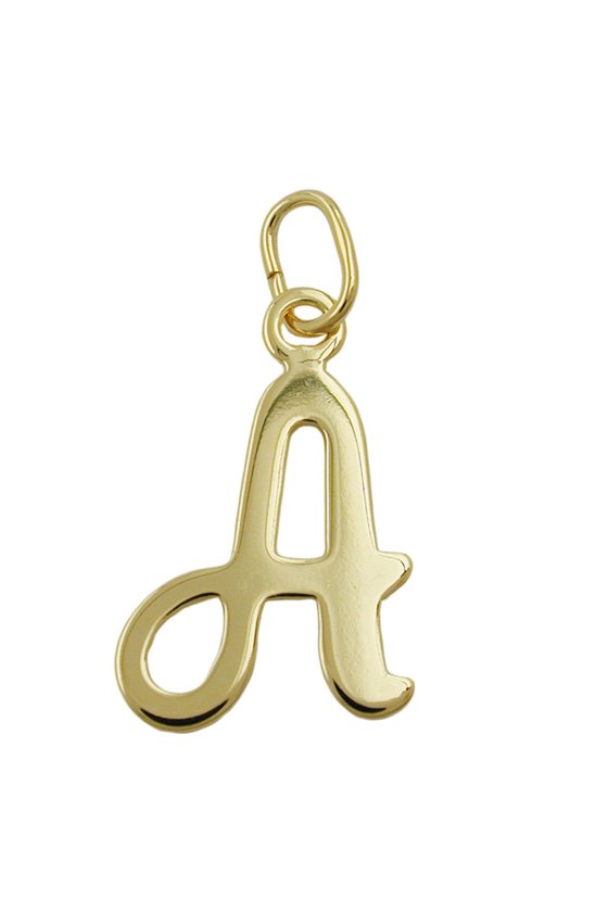 PENDANT LETTER A 8K GOLD