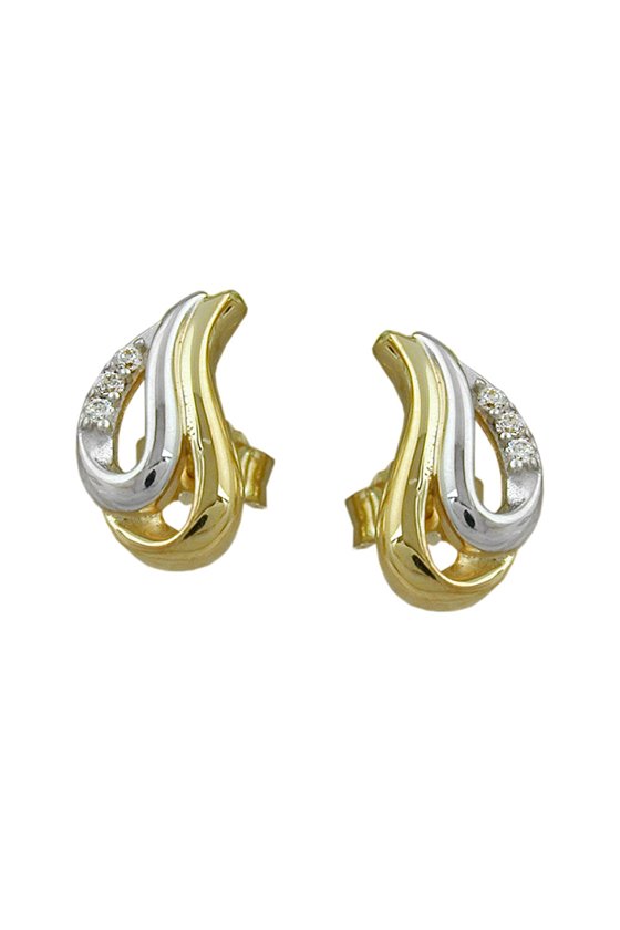 EARSTUDS CUBIC ZIRCONIA SILVER 925