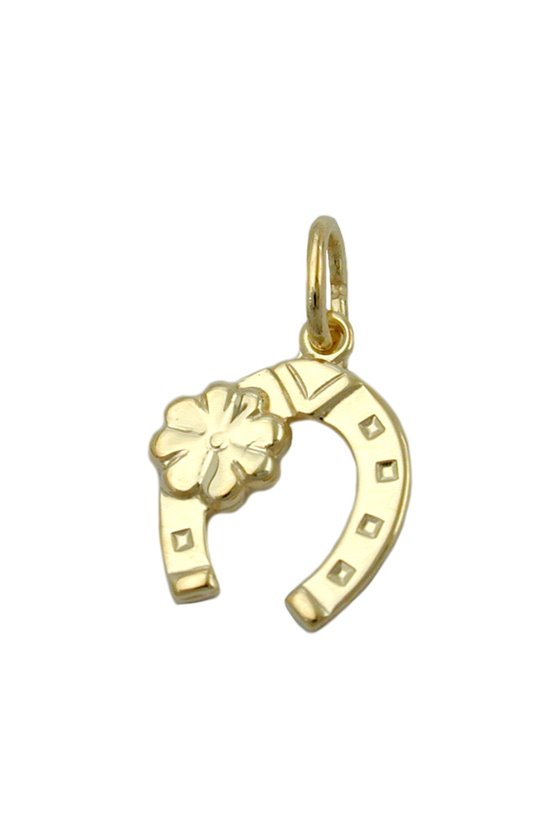 PENDANT HORSESHOE 9K GOLD