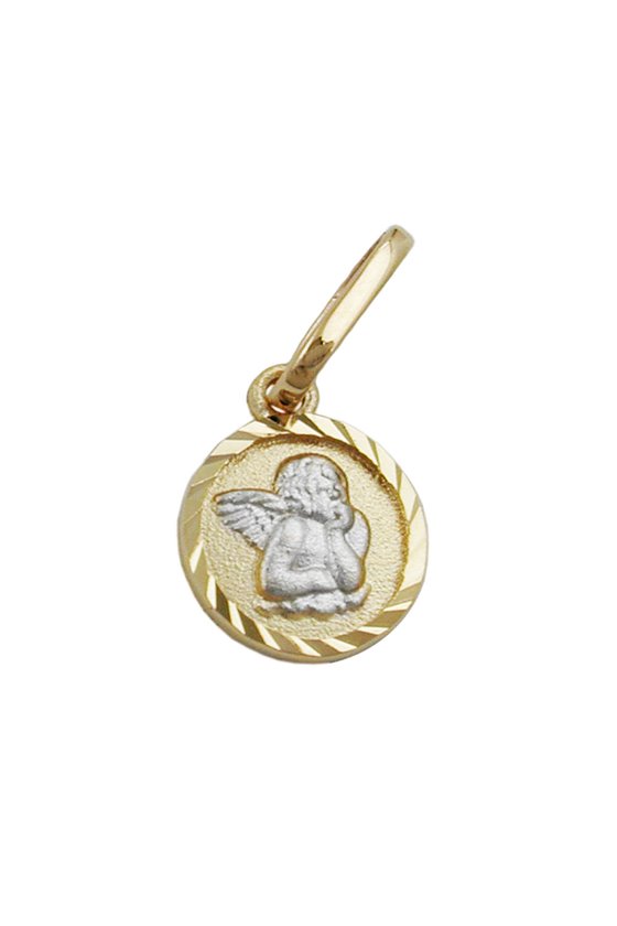 PENDANT BABY'S CHRISTENING GOLD 9K