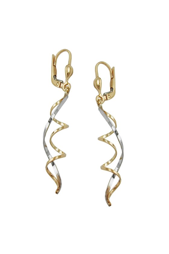 EARRINGS LEVERBACK 9K GOLD