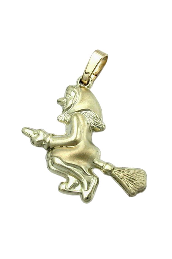 PENDANT OLD WITCH 9K GOLD