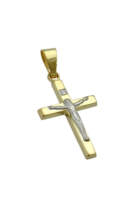 PENDANT CRUCIFIX 9K GOLD