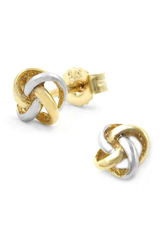 EARRINGS KNOTS 9K GOLD