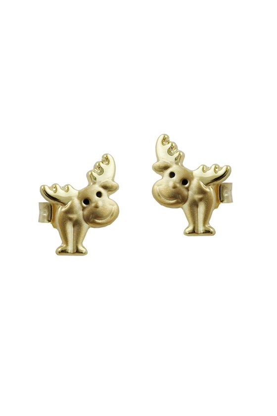 EARRINGS ELK 9K GOLD