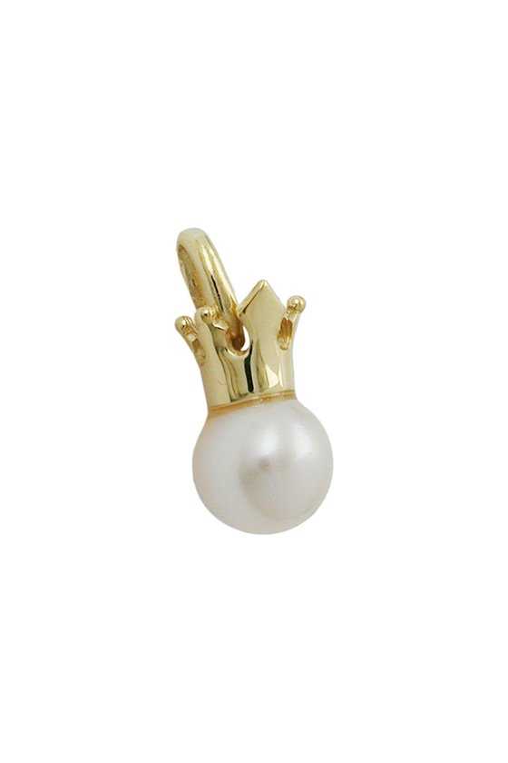 PENDANT PEARL CROWN 9K GOLD