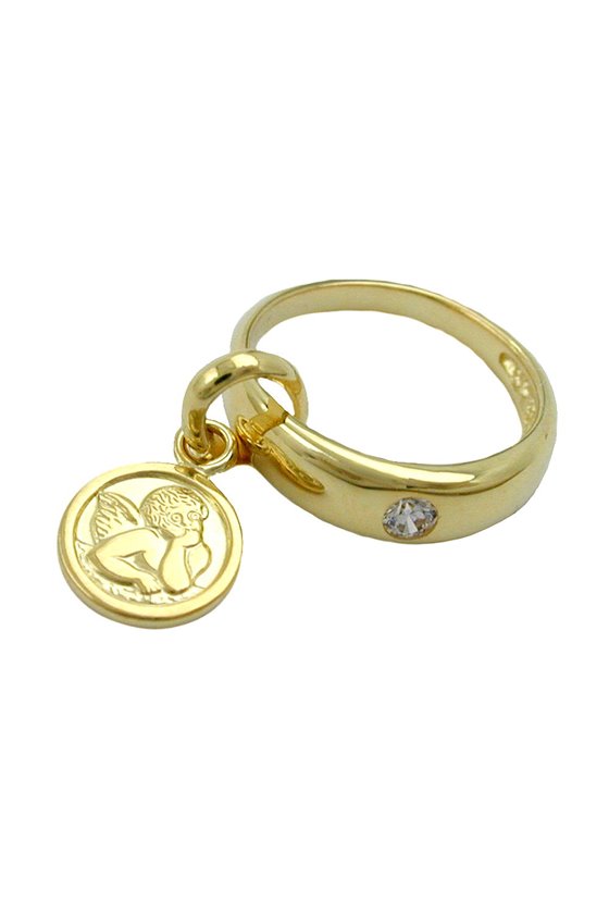 PENDANT BABY'S CHRISTENING 9K GOLD