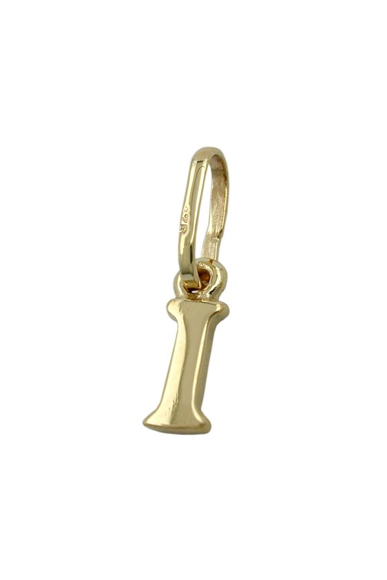 PENDANT INITIALE I 9K GOLD