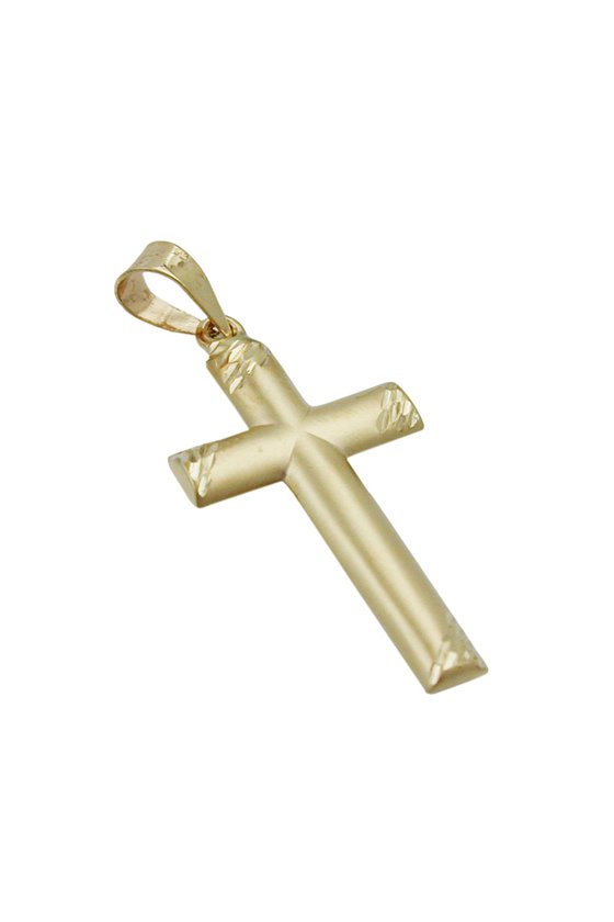 PENDANT CROSS 9K GOLD