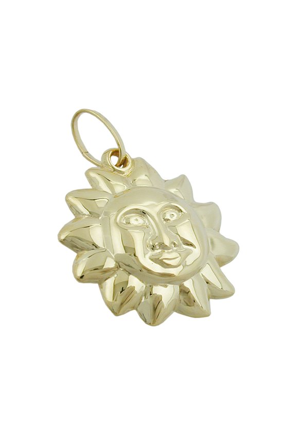 PENDANT SUN 9KT GOLD
