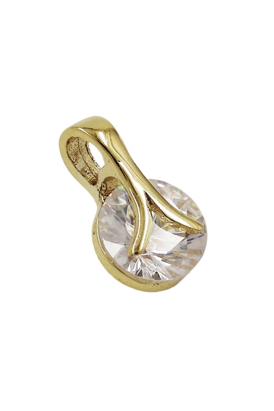 PENDANT ZIRCONIA 9K GOLD