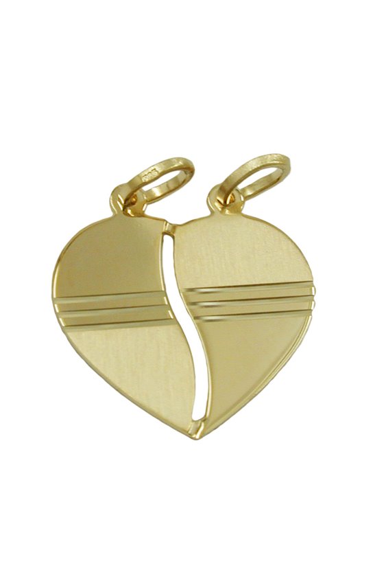 FRIENDSHIP PENDANT HEART 14K GOLD