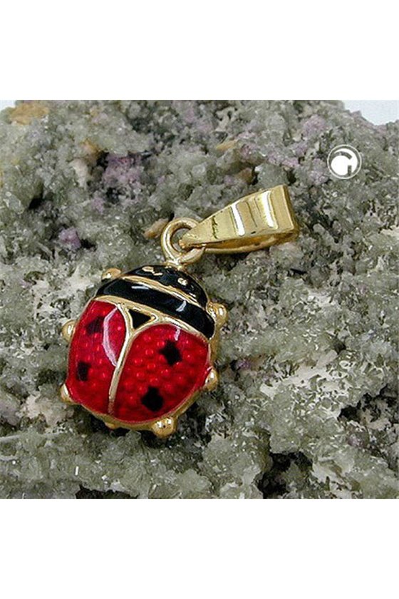 PENDANT LADYBIRD 9K GOLD
