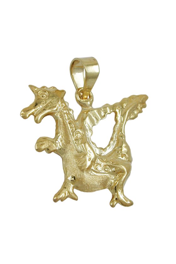 PENDANT FAIRYTALE DRAGON 9K GOLD