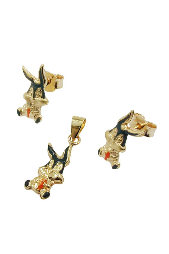 SET FOR KIDS BUGS BUNNY 9K GOLD