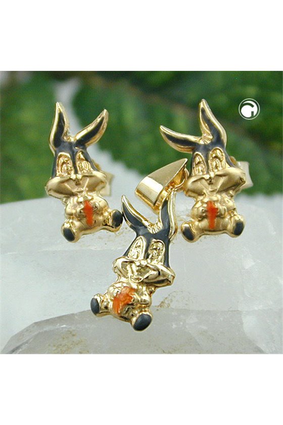 SET FOR KIDS BUGS BUNNY 9K GOLD