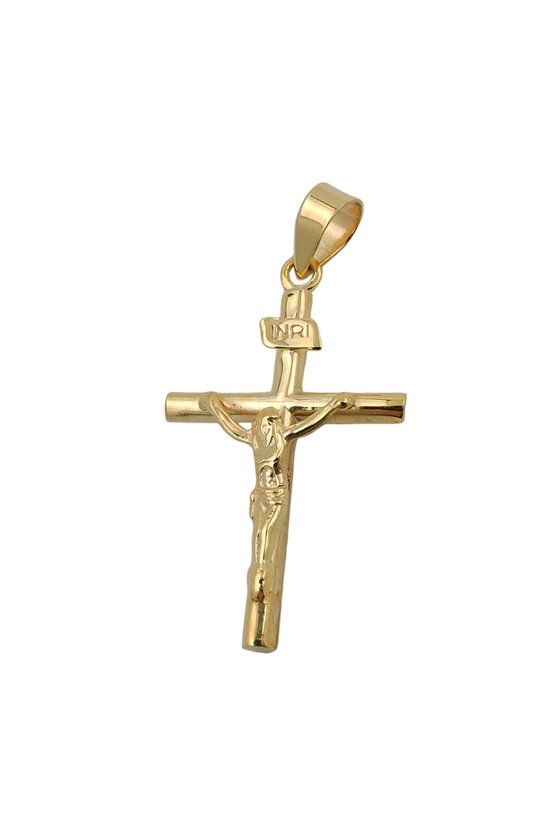 PENDANT CRUCIFIX 9K GOLD