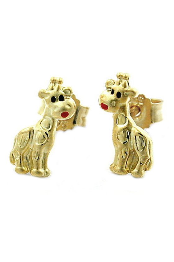 EARRINGS GIRAFFE 9KT GOLD