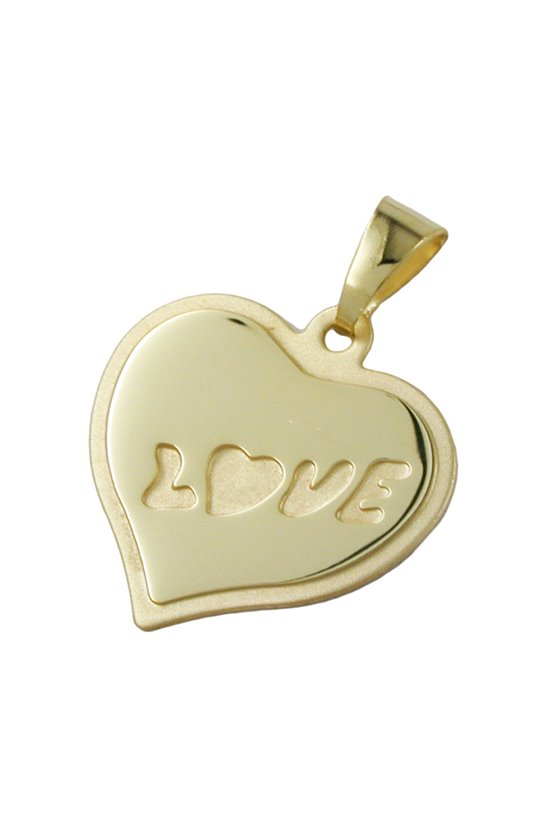 PENDANT 'LOVE' 8K GOLD