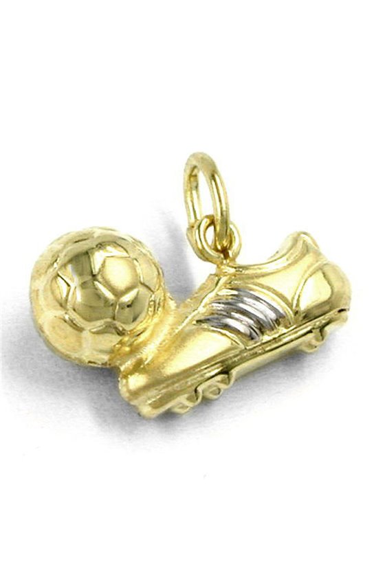 PENDANT FOOTBALL & SHOE 8K GOLD