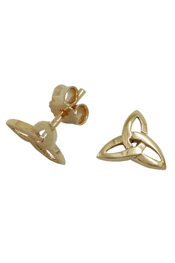 EARRINGS TRIQUERA 9K GOLD
