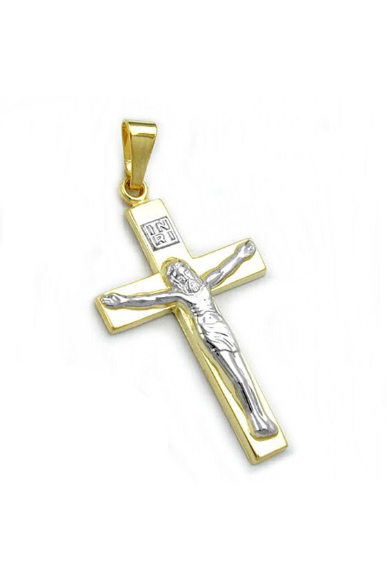 PENDANT CRUCIFIX 9K GOLD