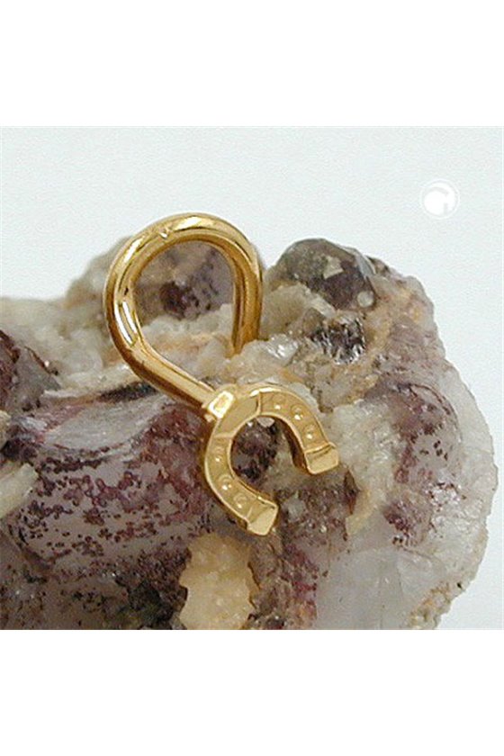 NOSE SCREW HORSESHOE 18K GOLD