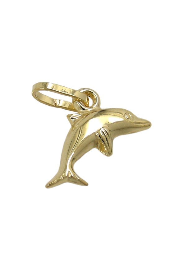 PENDANT SMALL DOLPHIN 9K GOLD
