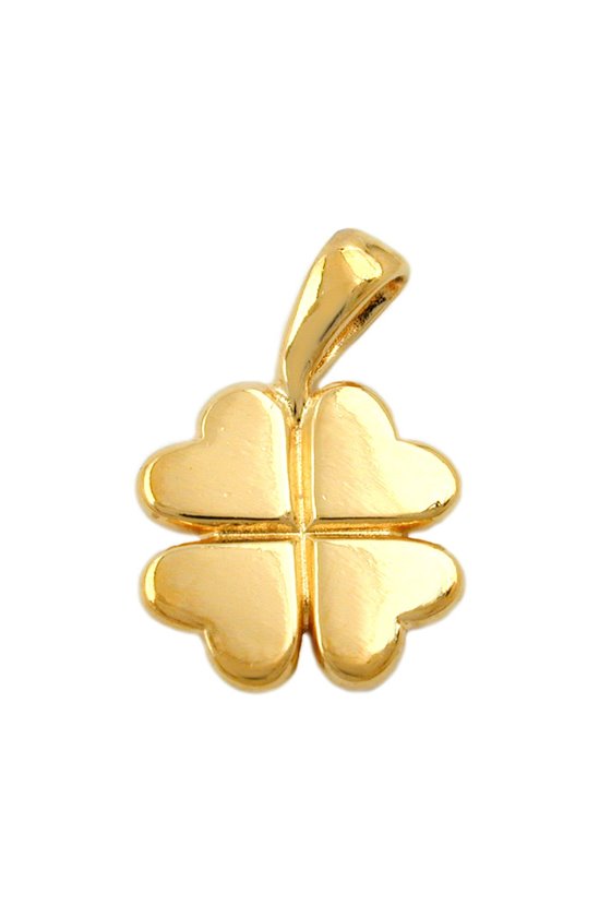 PENDANT CLOVER LEAF 3 MICRON GOLD-PLATED
