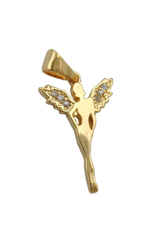 PENDANT FAIRY 3 MICRON GOLD-PLATED