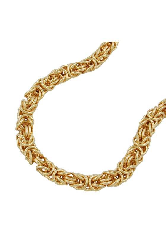 BRACELET BYZANTINE CHAIN GOLD PLATED