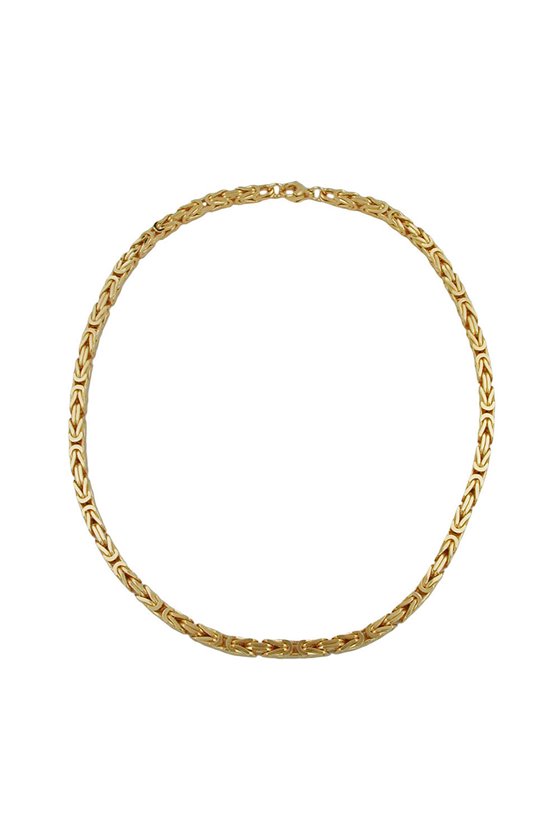 BRACELET BYZANTINE CHAIN GOLD PLATED