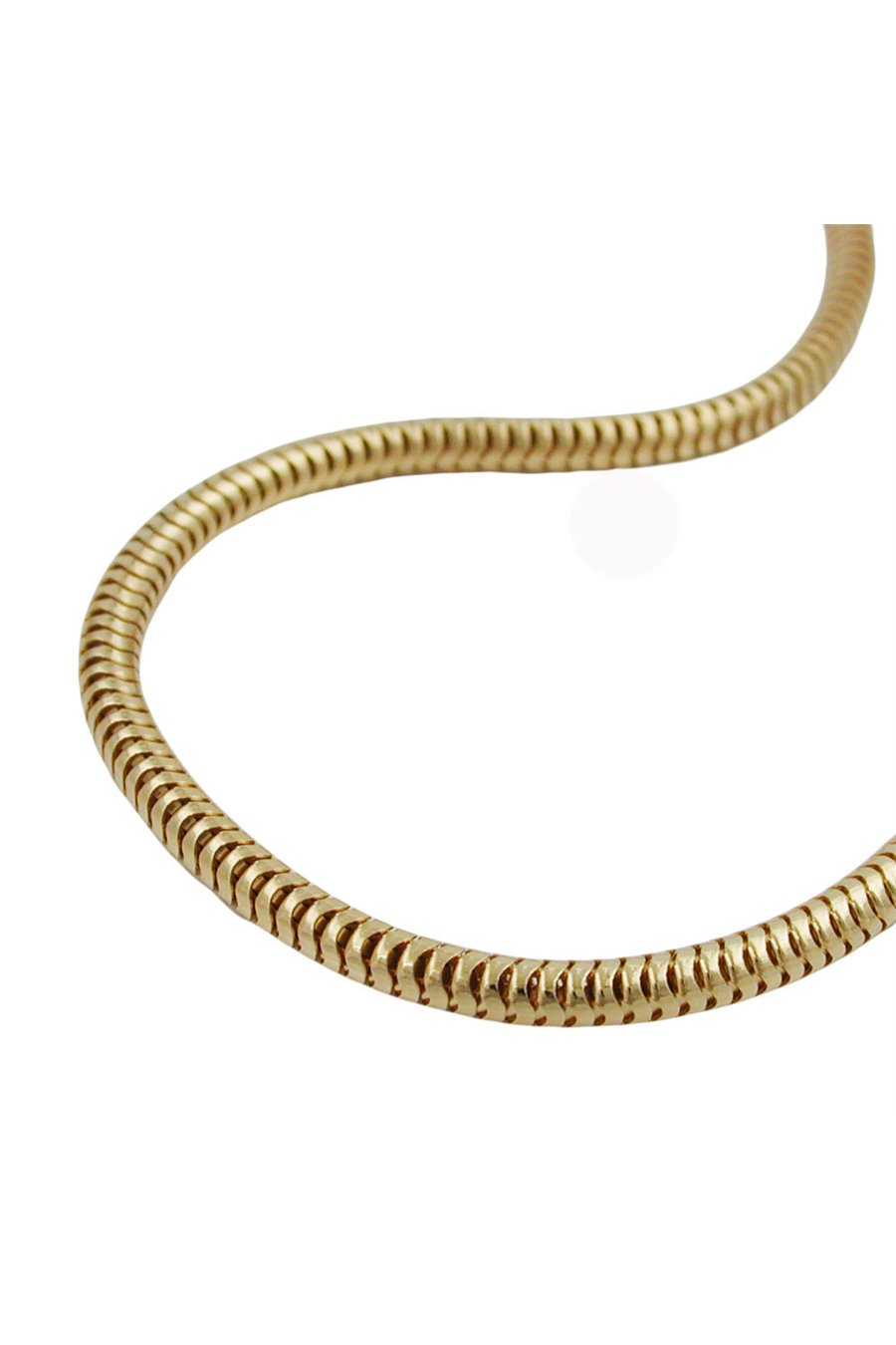 BRACELET 2.4MM SNAKE CHAIN GOLD PLATED
