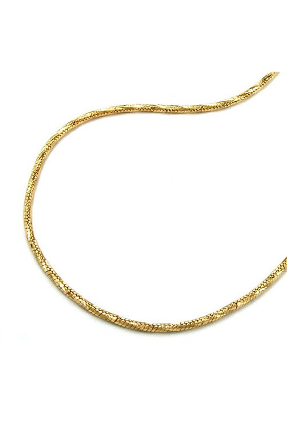 BRACELET ROUND SNAKE CHAIN GOLD PLATED
