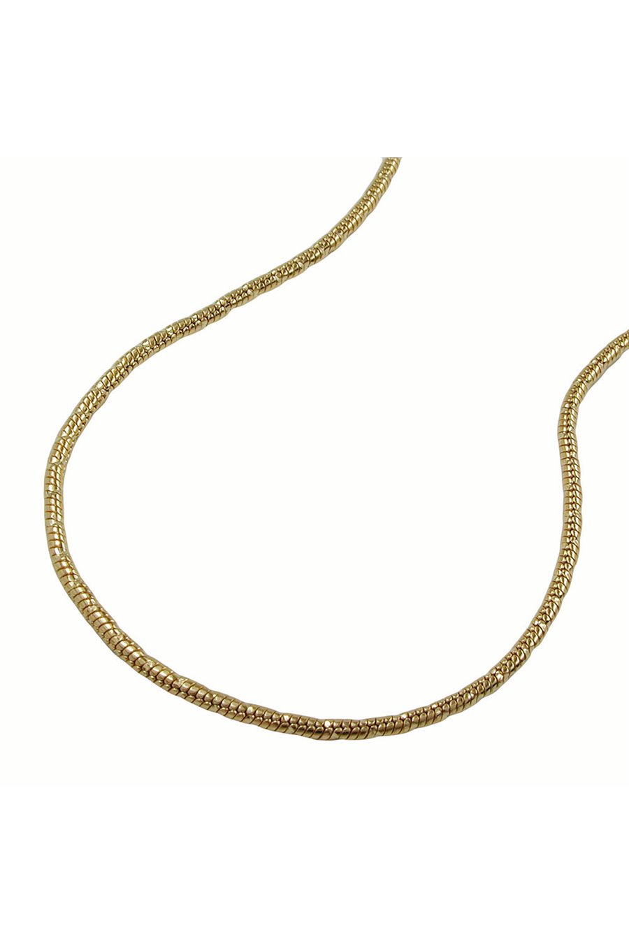 BRACELET ROUND SNAKE CHAIN GOLD PLATED