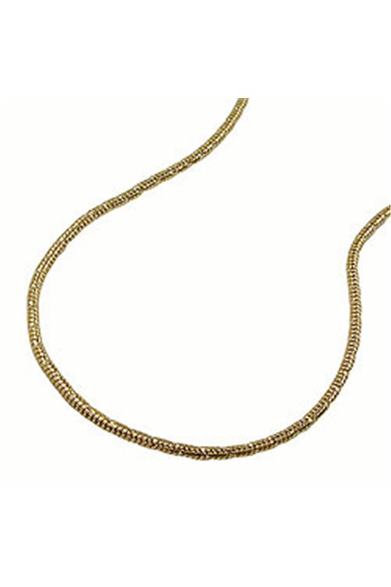 BRACELET ROUND SNAKE CHAIN GOLD PLATED