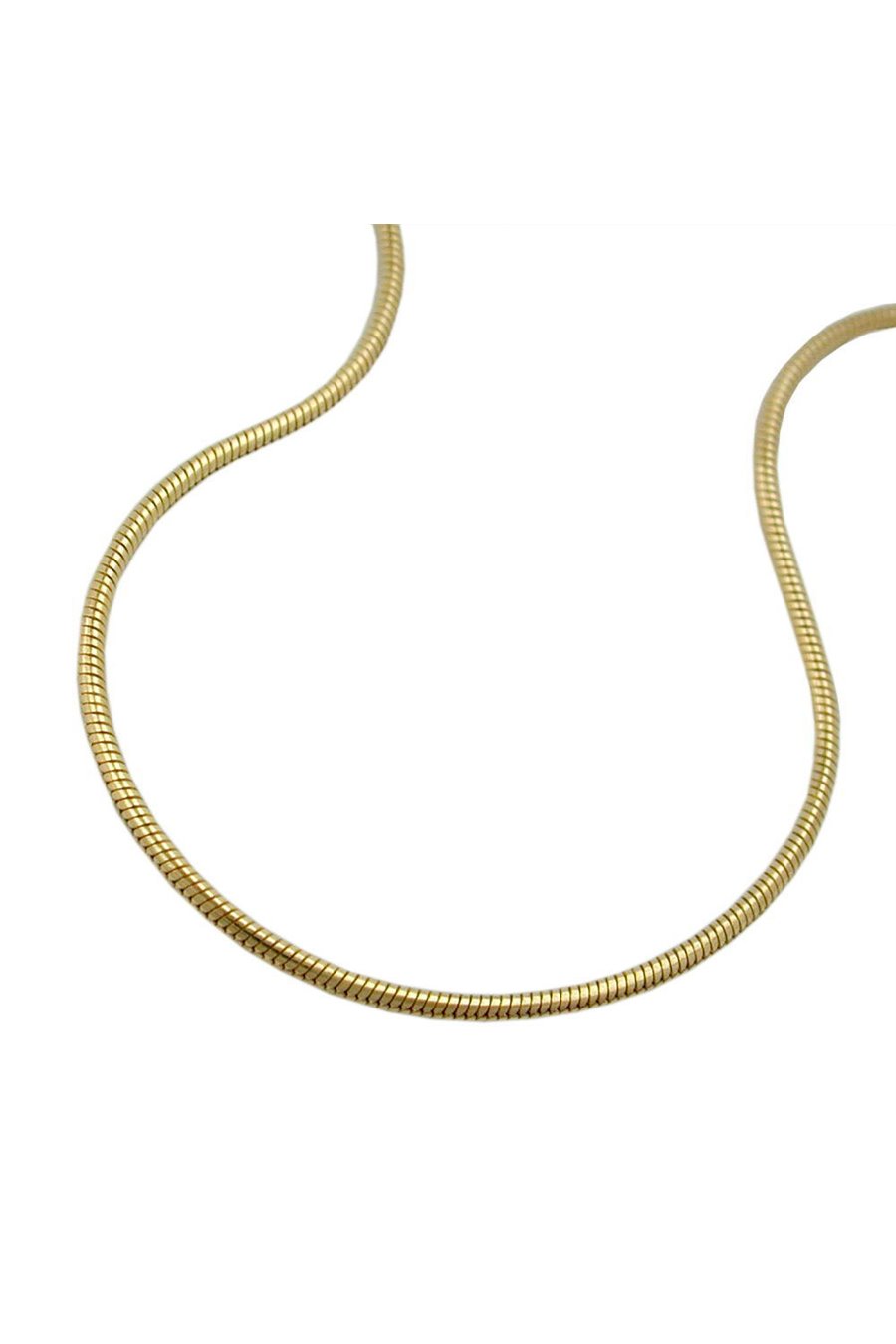 BRACELET 1MM SNAKE CHAIN GOLD PLATED