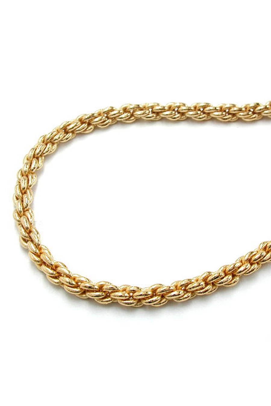 BRACELET ROPE CHAIN GOLD PLATED 19CM