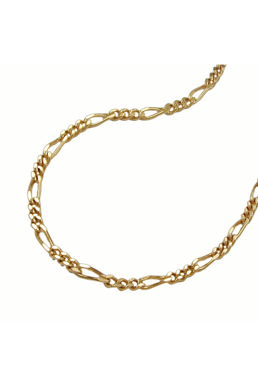 BRACELET FIGARO CHAIN GOLD PLATED