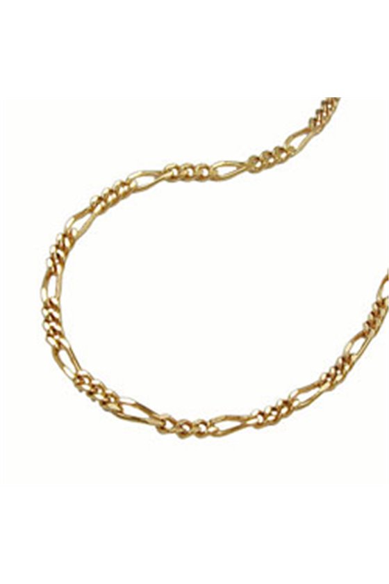 BRACELET FIGARO CHAIN GOLD PLATED