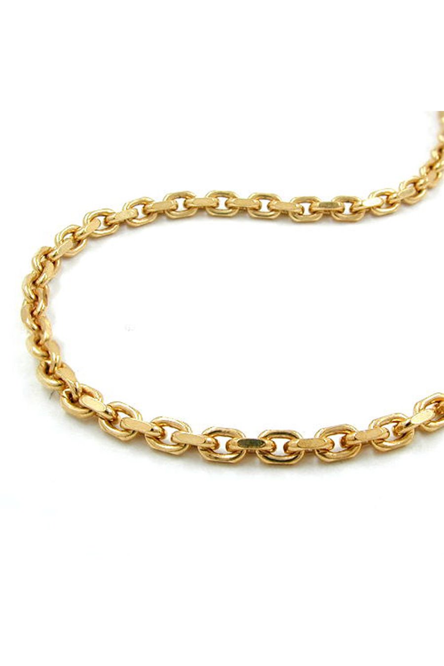 ANCHOR CHAIN GOLD PLATED 2MM