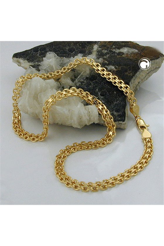 BISMARK CHAIN 6MM GOLD PLATED