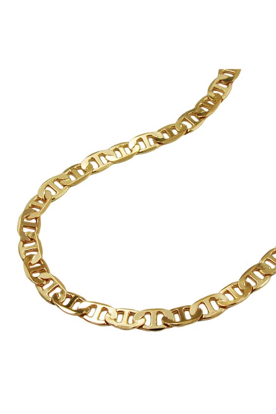 BRACELET THIN MARINER CHAIN GOLD PLATED