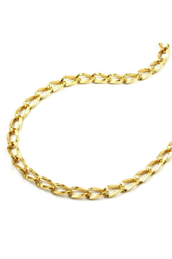 BELLY CHAIN GOLD PLATED (OPEN CURB CHAIN)