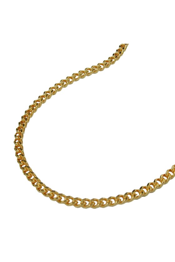BELLY CHAIN GOLD PLATED (CURB CHAIN)
