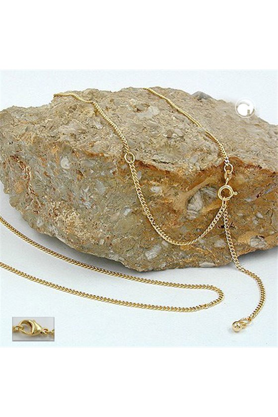 BELLY CHAIN GOLD PLATED (CURB CHAIN)